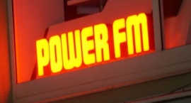 Обемни букви радио Power fm Бургас